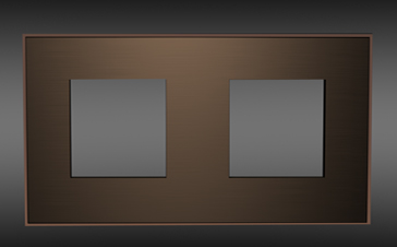 designové vypínače Lithoss Bronze