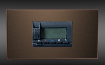 designové vypínače Lithoss Bronze