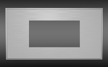 designové vypínače Lithoss Nickel Satiné